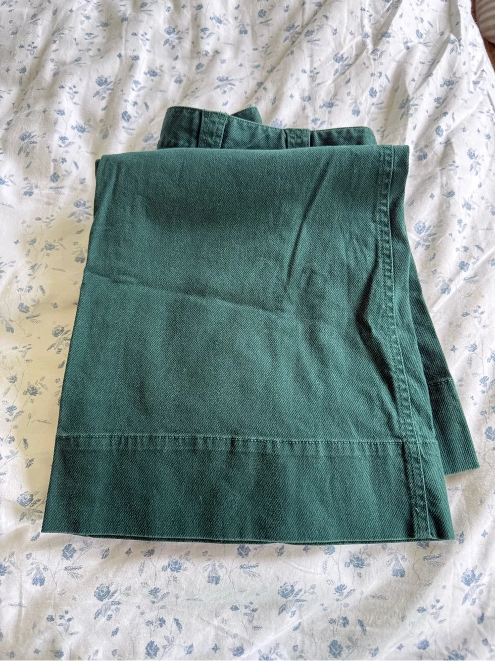 Anthropologie Dark Green Chino Pants